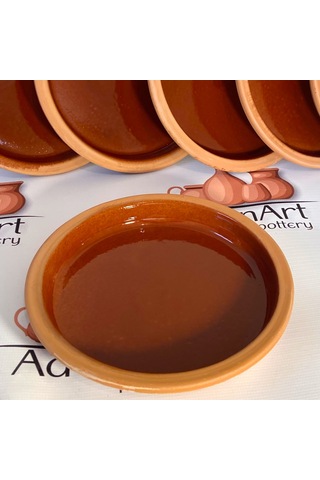 2'li Toprak Sırlı Et- Karides Tavası 22x3 Cm