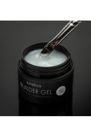 Kinetics Builder Gel High Density Protez Tırnak Jeli Uv Gel Milky White Süt Beyazı 50gr