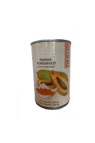 De&Co Papaya Konservesi 425 G