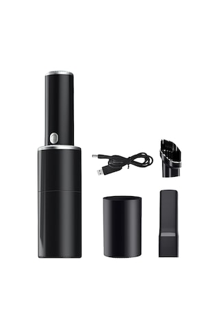 Ximistore9 10000pa Güçlü Emme Usb Şarjlı Mini El Fırçası - Jm-6603 Gümüş Araç, Ev, Ofis Süpürgesi