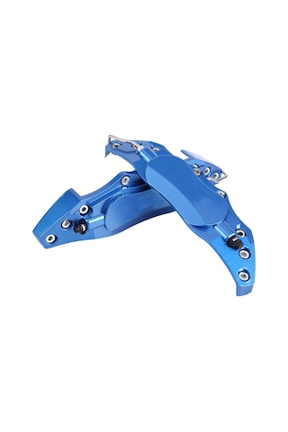 Shineyee Alüminyum Fren Kalip Korumalı Kapakları - Kırmızı, Orta Boy, 16-17 İnç Jant Uyumlu, 1 Çift, Kolay Kurulum