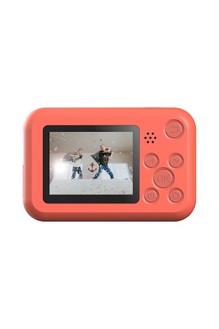 SJCAM FunCam Çocuk Kamerası FullHD 1080p 12MP 2.0” Ekran 650mAh Fotoğraf Makinesi Bulut Desenli Beyaz