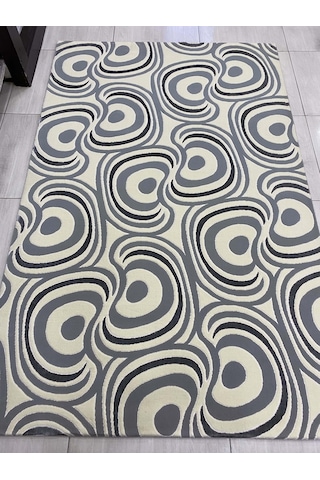 Saray Halı Vizyon 11338 Ws 200X300 Gri Krem 6 M2 Sık Halı !