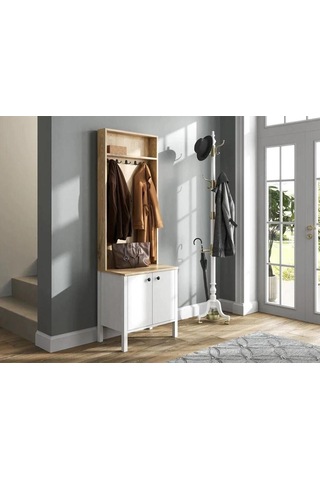 Sakura Frn-20077 Helen Portmanto Beyaz - Ceviz