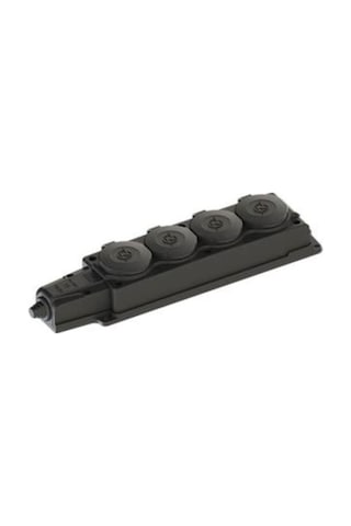 Ne - Ad 1 x 16 A Monofaze Kauçuk Grup Priz 4'lü