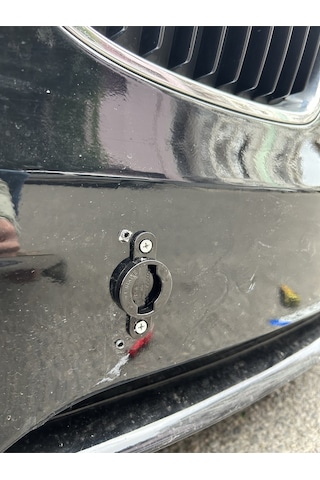 Hayalet Plakalık Siyah Çerçevesiz Oto Plakalık Araç Plakalık Kolay Montaj