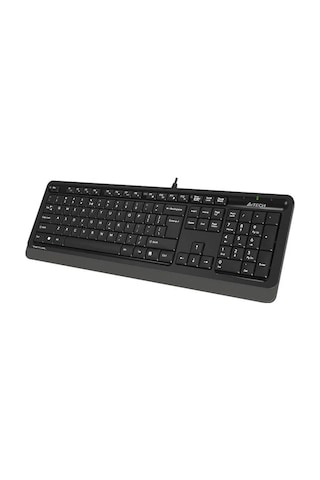 A4 Tech Fk10 Q Tr Mm Gri/siyah Usb Kablolu Klavye Lazer