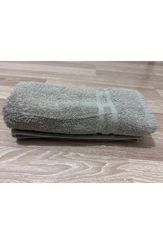 Banyo Havlusu %100 Pamuk 70 140 Taş Gri
