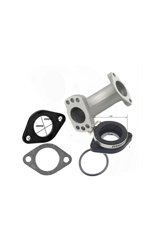 Homyl Mikuni Vm24 Pit Dirt Bike Quad Için Manifold