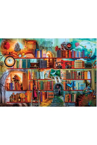 Anatolian Puzzle 3000 Parça Gizemli Kitaplık 4918