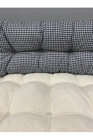 Kazayağı Desenli Minder Takım Tv Minderi Bahçe Minderi Kazayağı Desen