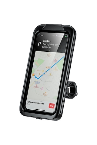 Sones Kewig Motosiklet Su Geçirmez Kutu Dış Mekan Bisiklet Cep Telefonu Tutucu M18l-b1