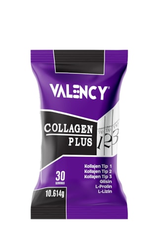 Valency Collagen Plus Tip 1 Tip 2 Tip 3 30 Saşe