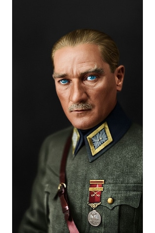 Mustafa Kemal Atatürk Resim Tablo Ev Duvar Salon Ofis Hediyelik Dekarasyon Premium Duvar Süs