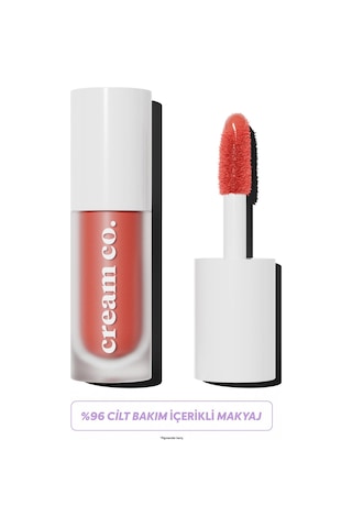 Cream Co. Nemlendirici Besleyici Işıltılı Dudak Yanak Göz Renklendirici Glow Tint Warm Peach