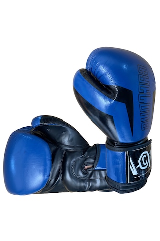 Cyclone Clash Orijinal Deri Boks Ve Kick Boks Eldiveni Mavi