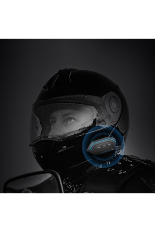 Ximistore9 X6 Motosiklet Kask Kulaklığı - Bluetooth 5.0, 1500mah, Ipx67 Su Geçirmez, Çift Bağlantı, Gürültü Önleme