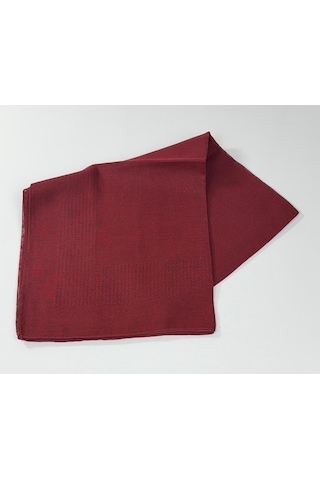Miray Pano Pamuk Eşarp - 95 X 95 - 0621 Bordo