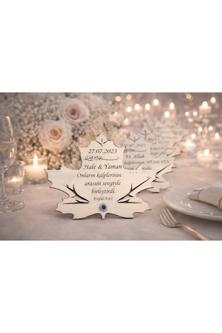 Magnet Kişiye Özel Nikah Düğün Nişan Söz Kına İçin 25 Adettir No 7