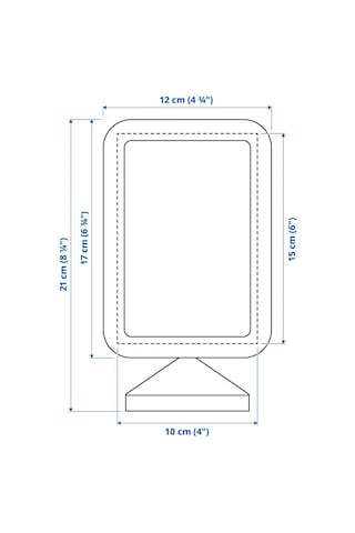 Ikea Fıkontrad 10x15 Cm Pembe Çerçeve