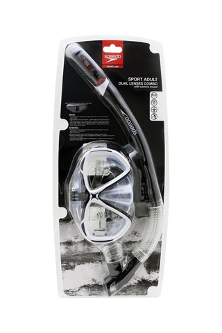 Speedo Kamera Takılabilir Şnorkel Set Çok Renkli