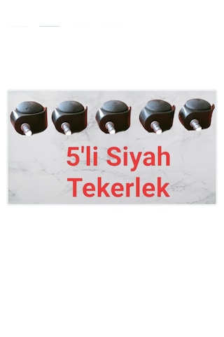 Sandofis Kromajlı Ayak+5 Adet İthal Teker