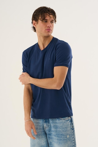Alexander Gardi V Yaka Basic T-shirt Lacivert