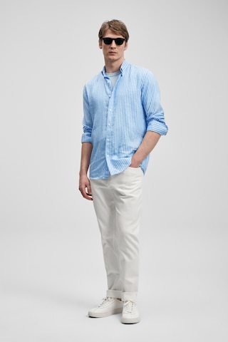 Lufian Hegel Spor 5 Cep Erkek Pantolon Slim Fit Beyaz Beyaz 111190385100500