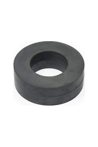 Ferrit - Halka Seramik Siyah Kömür Mıknatıs Çap 70X32X10 Mm 2 Adet