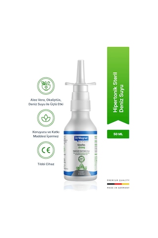 Dr. Wagner Sinofes Strong Yetişkinler için Burun Tıkanıklığı Spreyi 50 ML