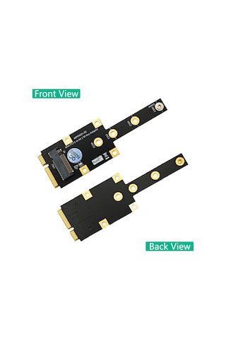 Xurunkeji Mini Pcı-e'den M.2 M Anahtar Adaptörüne Mini Pcıexpress'ten Nvme Ssd Dönüştürücü Yükseltici Kart Genişletme Kartı 2230 2242 2260 2280