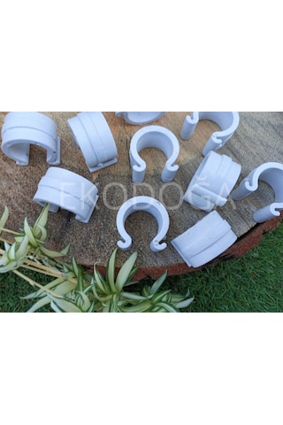 Sera Klipsi 27'lik 100 Adet Sera Naylonu Tutucu Mandal Klips