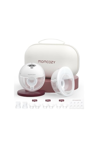 Momcozy M5 Pro Kablosuz Göğüs Pompası Çiftli Beyaz