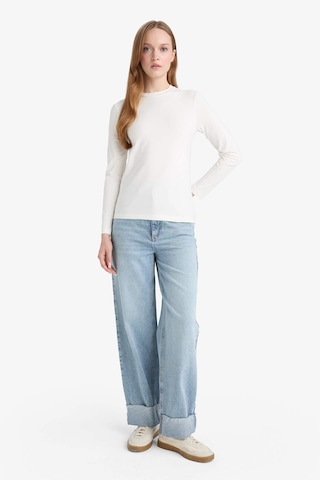 Defacto Slim Fit Dar Kesim Yarım Balıkçı Yaka Uzun Kollu Tunik F9610ax25auer105 Ekru
