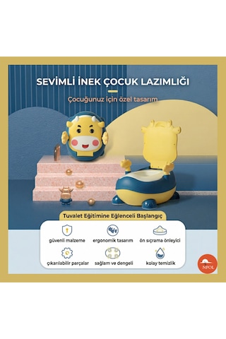 Tuvalet Eğitici Lazımlık - Sarı