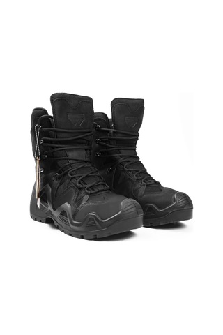 Warboots Nubuk Deri Waterproof-Siyah Çok Renkli
