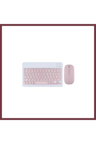 Storeşahin Kyb71 Kablosuz Türkçe Q Klavye Mouse Set - Pembe Shn0720 Diğer