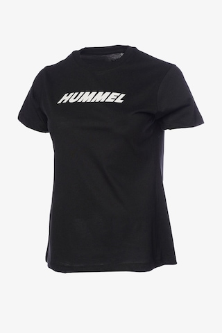 Hummel Hmlt-te Elemental Logo Cotton Tee Kadın Siyah T-shirt 912016-2001 Siyah