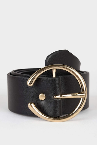 Defacto Kadın Büyük Toka Suni Deri Jean Kemeri F8369axnsbk27 Siyah