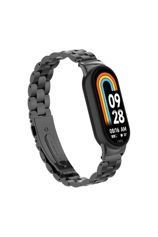 Xiaomi Mi Band 9 Krd-04 Metal Baklalı Bileklik Paslanmaz Kordon