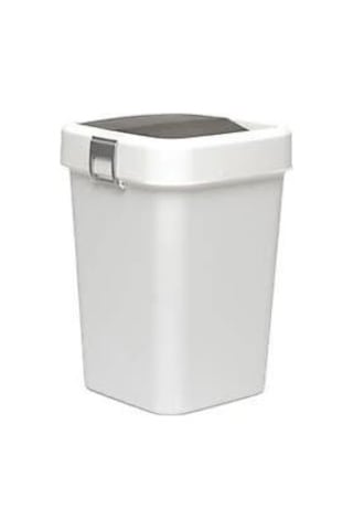 Carpex Çöp Kovası Duvara Monte 40 Lt Beyaz