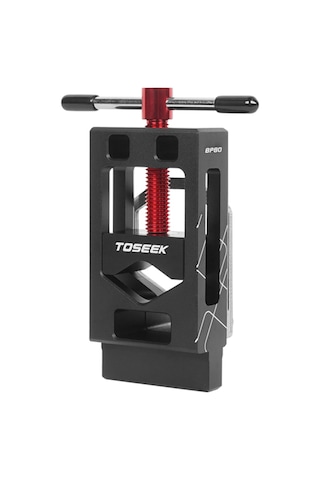 Yifomall Bisiklet Bakımı İçin Hassas Boru Kesici - Çelik/alüminyum, 17-39mm Kalibrasyon, Karbon Fiber Sap Ve Ön Çatal Kesim Aracı Siyah-kırmızı