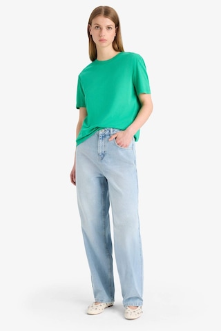 DeFacto Regular Fit Bisiklet Yaka Basic Düz Penye Kısa Kollu Tişört W9584AZ25SPGN690