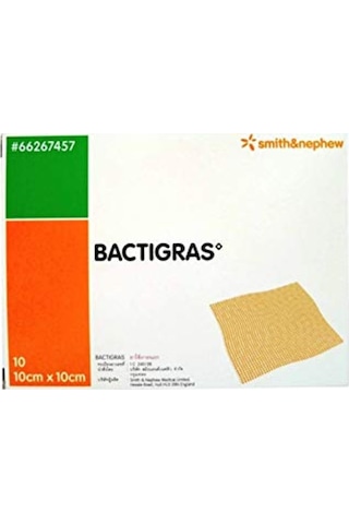 Smith&Nephew Bactigras 10 x 10 CM 10 Adet Smith&Nephew Bactigras 10 x 10 CM 10 Adet