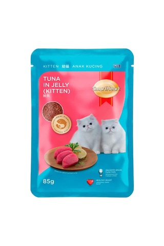 Smart Heart Yavru Kedi Konservesi Jöle İçinde Ton Balıklı 85 Gr