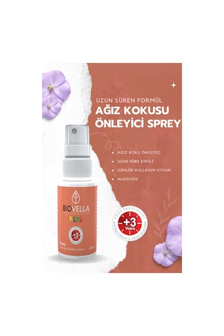 Biovella Kids Ağız Kokusu Önleyici Sprey 30 ML