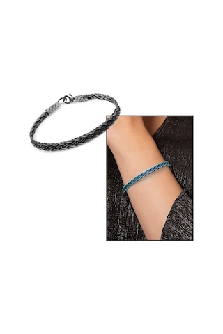 Nipora El Işçiliği Modern Tasarım 1000 Ayar Gümüş Kazaz Kadın Bileklik