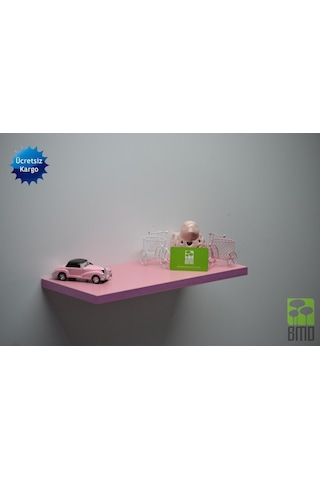 Peakdizayn Tekli Duvar Rafı 70 Cm Farklı Renk