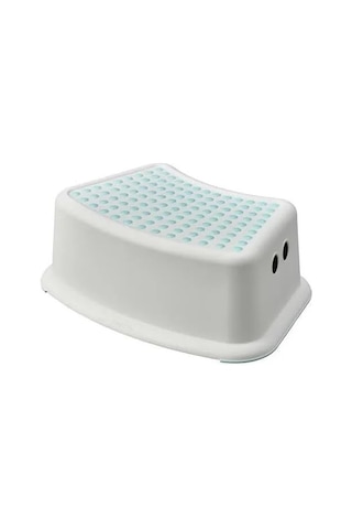 Ikea Försıktıg Çocuk Basamağı, Beyaz-turkuaz, 37x13 Cm Çok Renkli