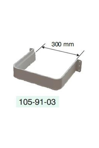 Mesan Yeni Nesil Gider Kapama Plastik  Gri 30cm (0204)